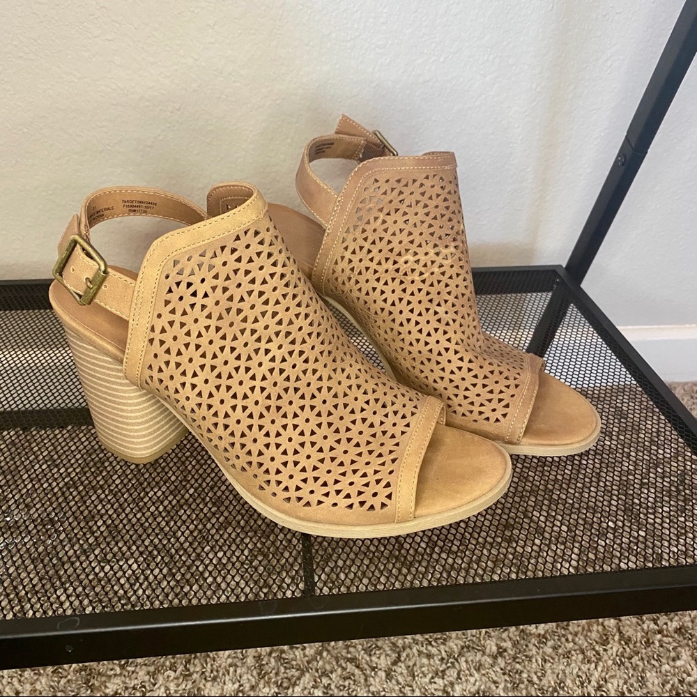 Universal Thread Block Heel Sandals